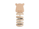 Hochet en bois Hippopotame Miscel