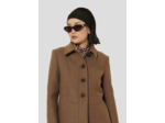 Manteau Madeline Noisette en Laine