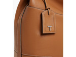 Grand sac hobo Romy en cuir grainé et lisse