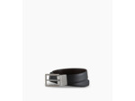 Ceinture homme classique avec boucle carrée en cuir lisse