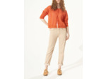 Cardigan rhubarbe