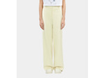 Pantalon Tailleur Jaune Clair retro pink