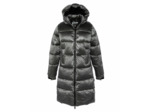 Doudoune brillante longue à capuche SCHOTT BELSTARSH2W