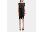Robe Courte Noire À Paillettes black