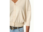 Cardigan naturel