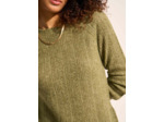 Pull col rond avec manches raglan larges