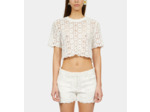 Short Blanc En Guipure white