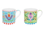 SPRING FOLK Coffret 2 mugs 30cl