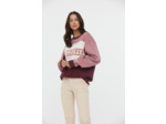 Sweat mixte à découpes effet oversize, flocage «Lee Cooper» poitrine
