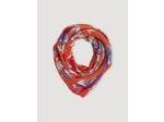 Foulard bouquet rouge