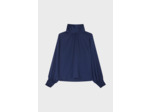 Blouse en satin à col montant - BERYLL