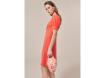 Robe Roucoule Corail en Polyester
