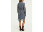 Robe courte imprimé floral bicolore - SHANA