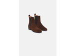 Bottines alali en croûte de cuir