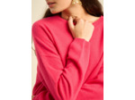Pull col bateau 100% cachemire