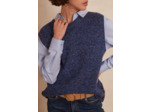 Pull sans manches en laine LEROY