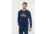 Pull col rond «Lee Cooper» bouclette poitrine