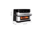 Air Fryer DUAL EASY FRY FLEX INOX EO
