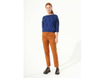 Pantalon droit muscade