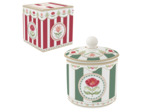 FLOWERY Pot avec couvercle 10.5cm x 13h