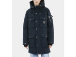 Parka À Capuche Bleu Marine navy