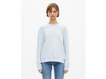 Sweatshirt avec sérigraphie bleu clair bleu