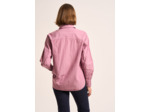 Chemise oversize en coton rayé à épaules tombantes
