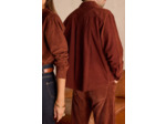 Chemise en velours côtelé unisexe en 100% coton INTREPIDE
