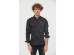 Chemise allover avec poche et broderie poitrine