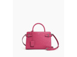 Sac à main moyen modèle Emilie en cuir embossé T