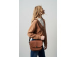 Sac sierra en cuir naturel