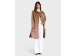 Manteau Mahona Camel en Polyester