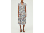 Robe longue cintrée imprimée - PHILAE