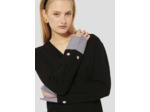 Pull Primrose Noir en Laine Merinos Extrafine