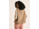Gilet sans manches en fausse fourrure
