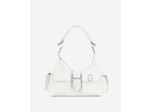 Sac Amelia En Cuir Craquelé Blanc white