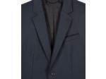 Veste de costume classique droite blue petrol