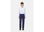 Pantalon de costume classique poches italiennes navy