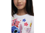 T-Shirt À Manches Courtes En Maille – Fille