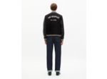 Blouson en laine varsity noir black