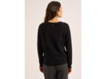 Pull col rond avec manches longues