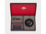 Coffret avec cienture, porte clé et porte cartes