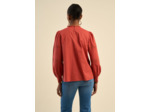 Blouse en voile de coton avec broderies anglaises