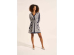 Robe courte imprimée