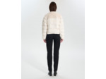 Manteau Marielle Ecru en Polyuréthane