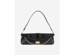 Pochette Longue En Cuir Noir black