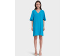 Robe Rubilinda Bleu en Polyester
