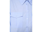 Chemise Cassandre bleue en popeline
