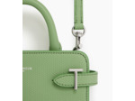 Petit sac à main vertical Emilie en cuir signature T