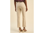 Pantalon 7/8 coton & lin